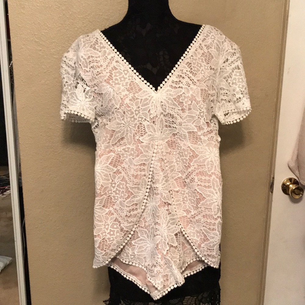 Lace Romper